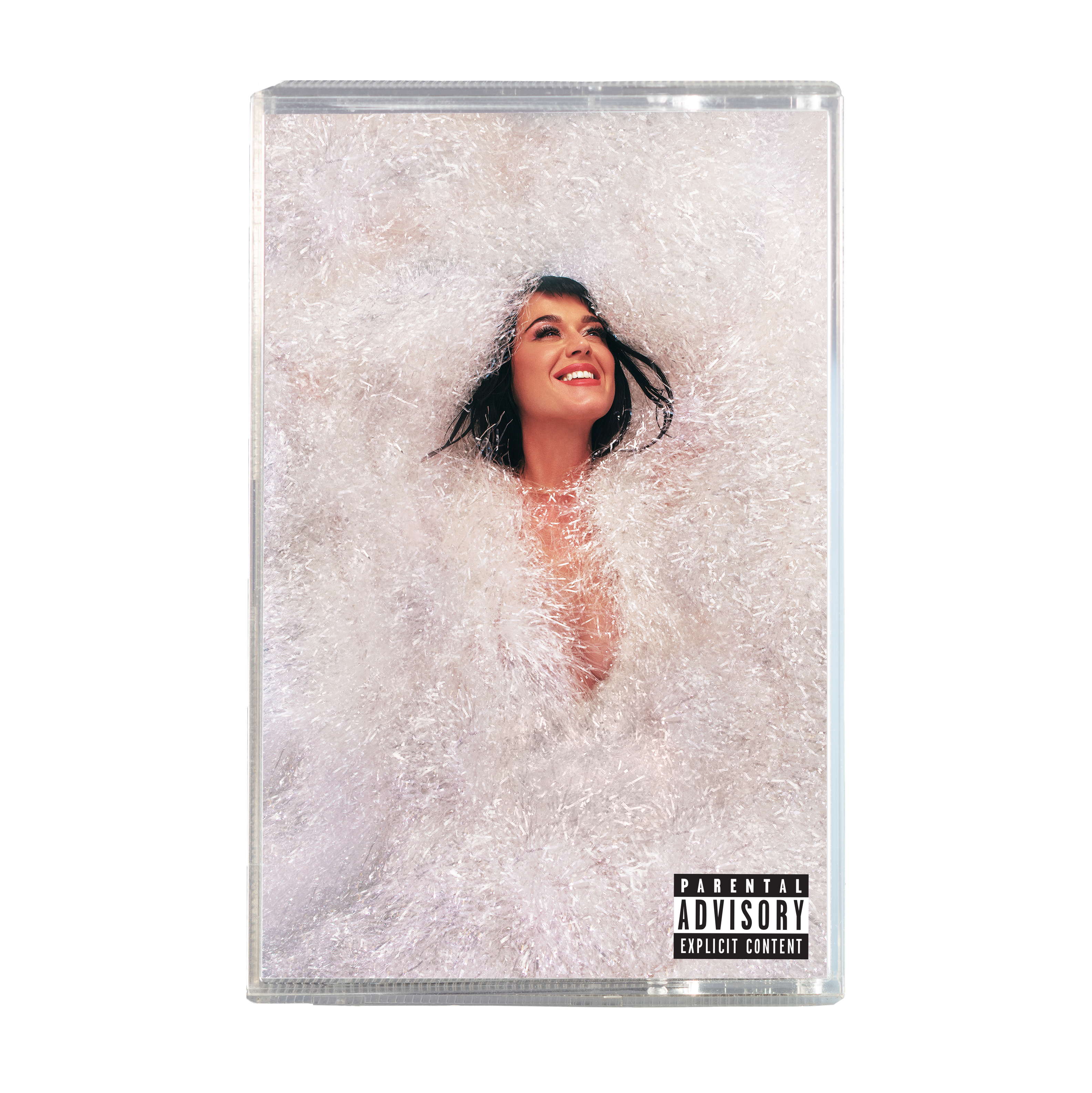 Limited Edition Alternative Artwork Silver Glitter '143' Cassette - Katy  Perry