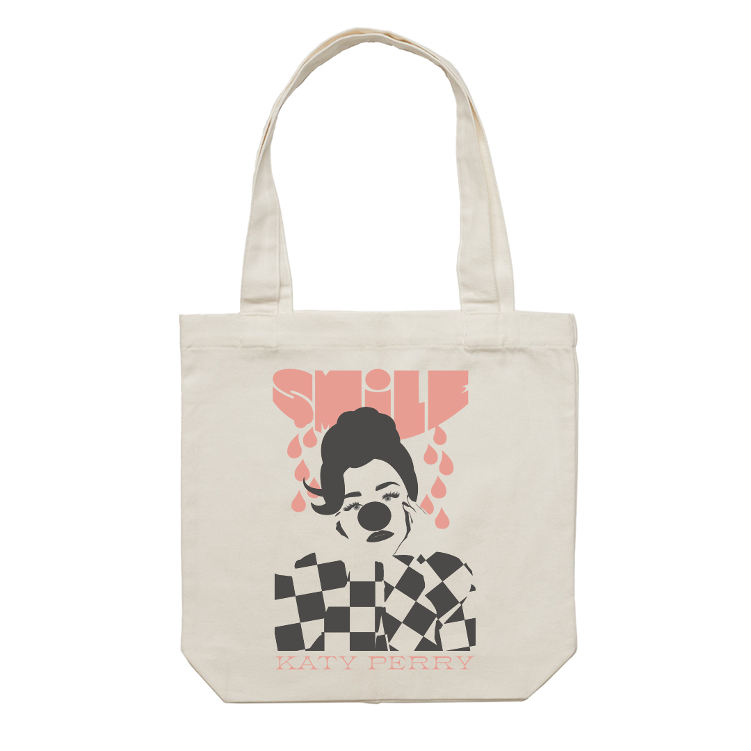 Katy Perry - Smile Canvas Tote