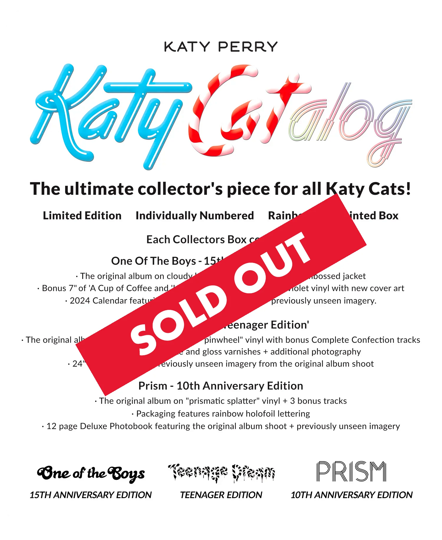 Katy Perry Official Store Shop Exclusive Music & Merch