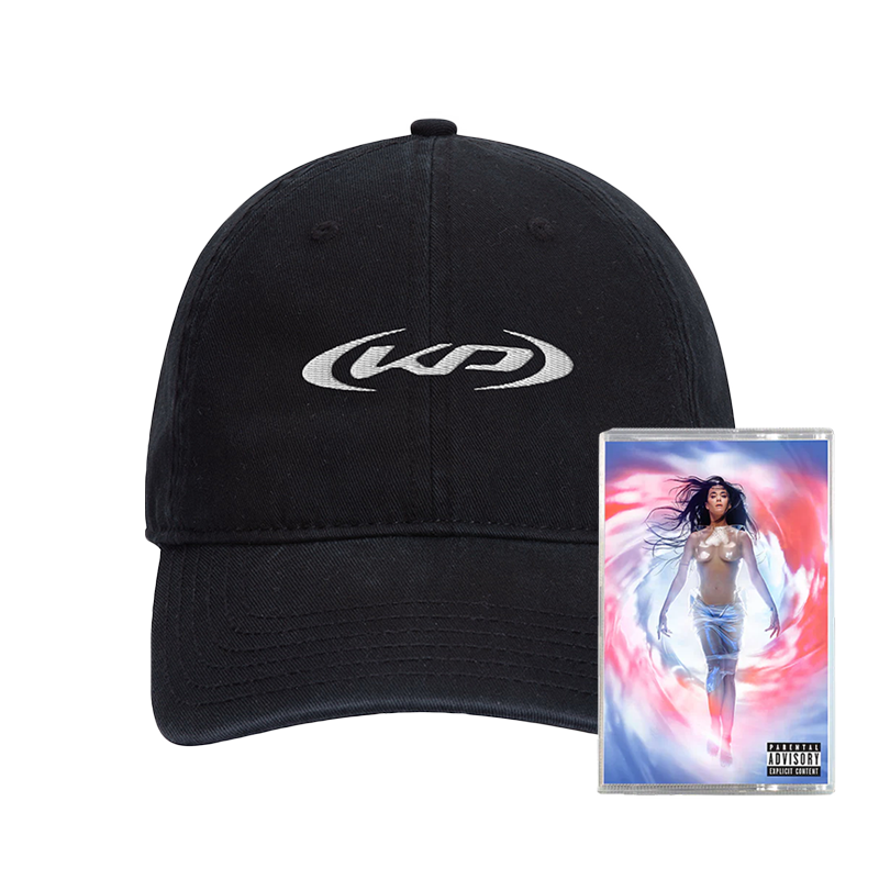 143 Cassette + KP Logo Black Cap - Katy Perry