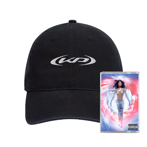 143 Cassette + KP Logo Black Cap - Katy Perry